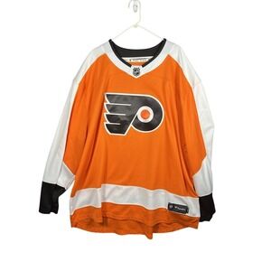 NWT Fanatics Philadelphia Flyers Mens Breakaway Jersey Sz 4XL NHL Hockey
